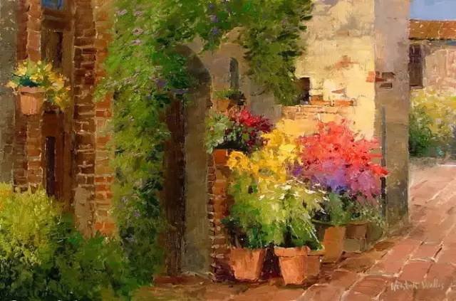 十大惊艳的风景油画,十大惊艳风景的油画