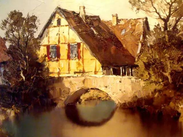 十大惊艳的风景油画,十大惊艳风景的油画