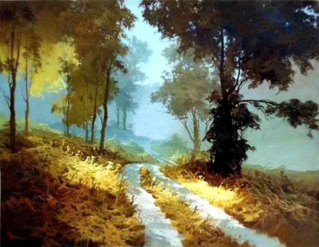 十大惊艳的风景油画,十大惊艳风景的油画