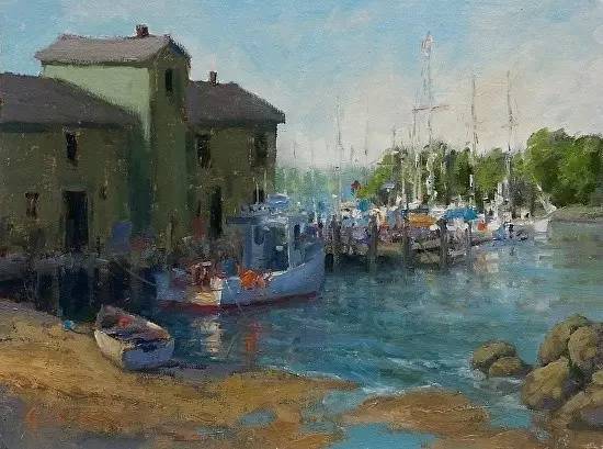 十大惊艳的风景油画,十大惊艳风景的油画