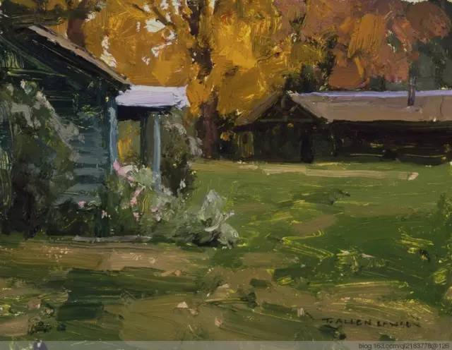 十大惊艳的风景油画,十大惊艳风景的油画