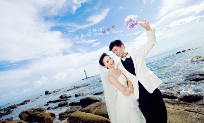 I、love、you，，SANYA~婚纱之旅