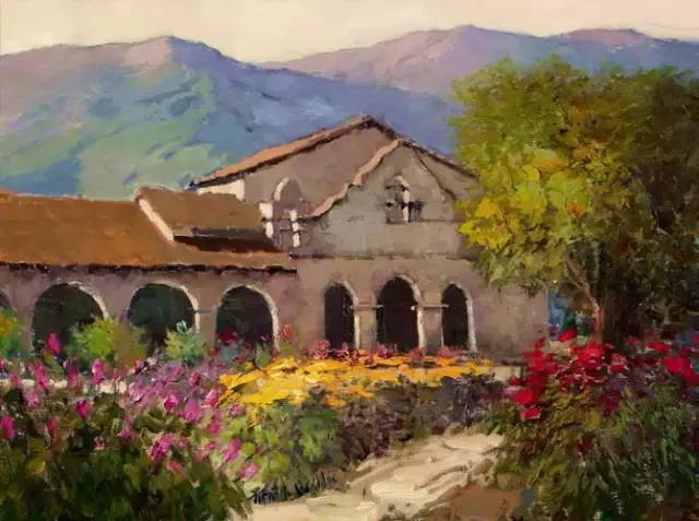 十大惊艳的风景油画,十大惊艳风景的油画