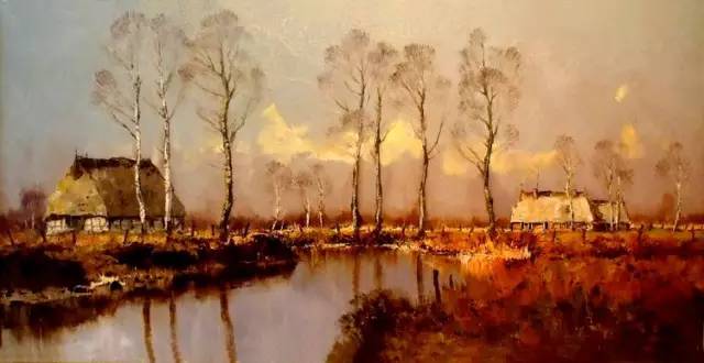 十大惊艳的风景油画,十大惊艳风景的油画