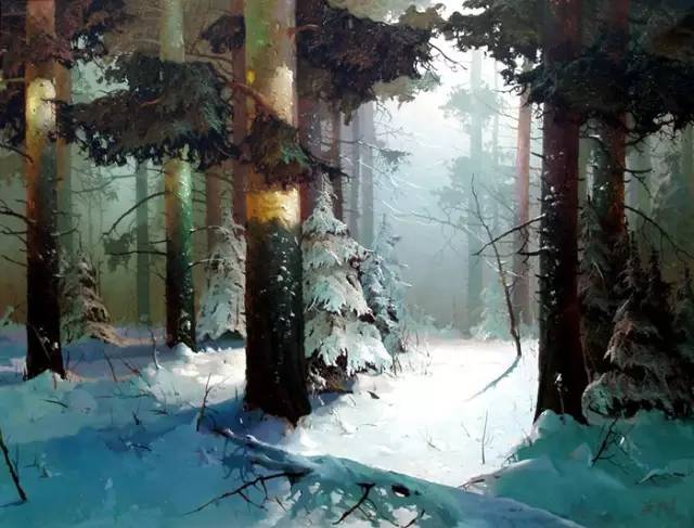 十大惊艳的风景油画,十大惊艳风景的油画