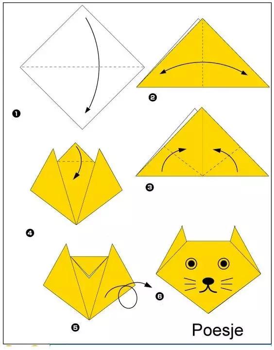 折纸大全创意7-12岁,有趣的折纸只需要一张长方形纸