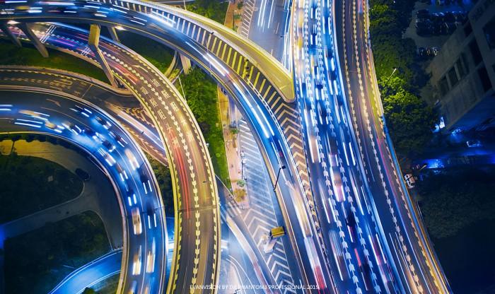 航拍夜景十大技巧,大量航拍夜景技巧和方法