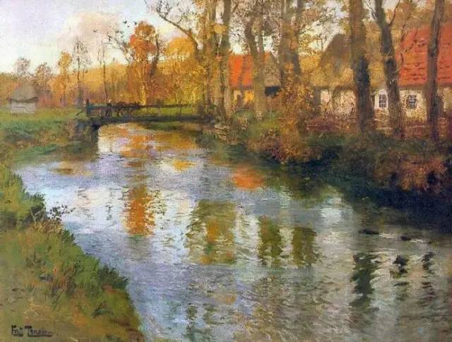 十大惊艳的风景油画,十大惊艳风景的油画