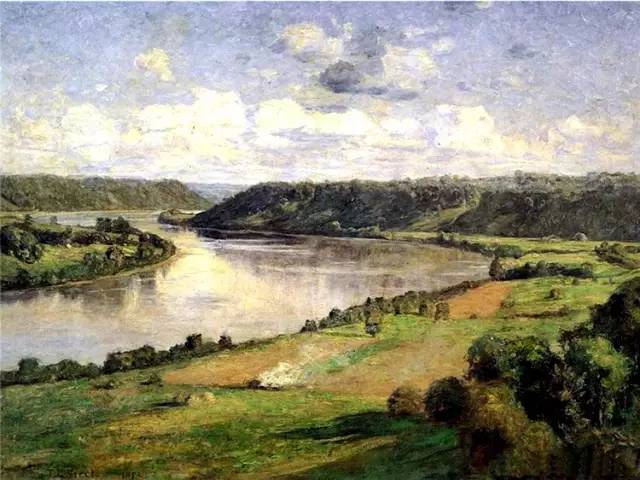 十大惊艳的风景油画,十大惊艳风景的油画