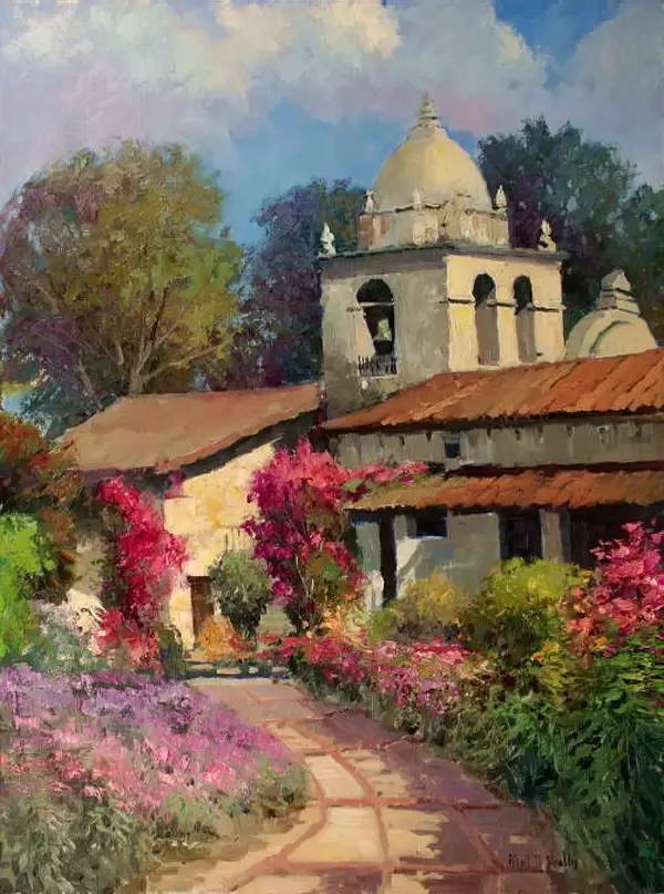 十大惊艳的风景油画,十大惊艳风景的油画