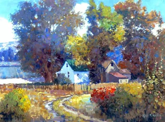 十大惊艳的风景油画,十大惊艳风景的油画