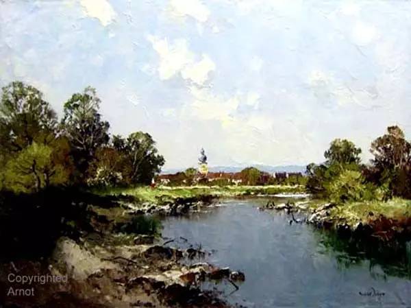 十大惊艳的风景油画,十大惊艳风景的油画