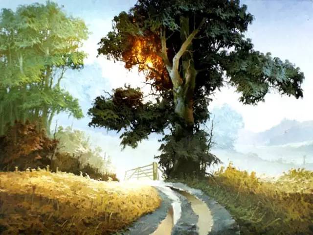 十大惊艳的风景油画,十大惊艳风景的油画