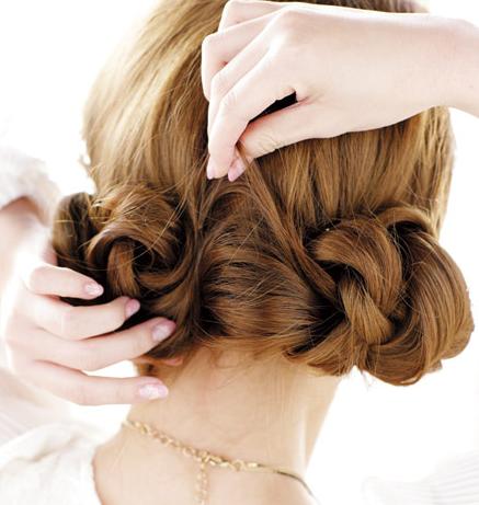 刘海清新编发教程简单,刘海长发简单减龄编发