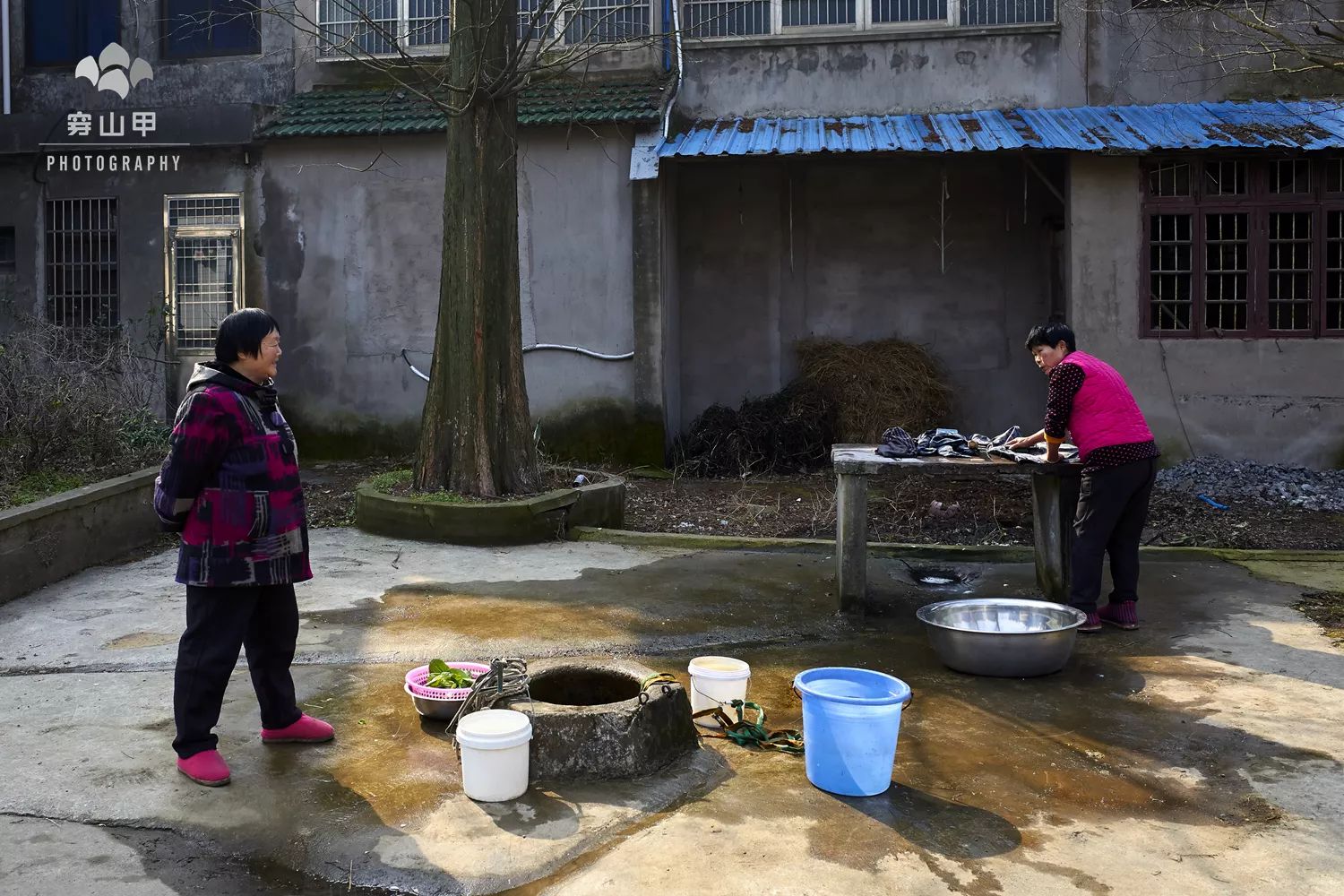 无锡江南古村,尧歌里古村入口景观工程