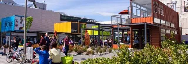 基督城最大的商业中心,基督城集装箱