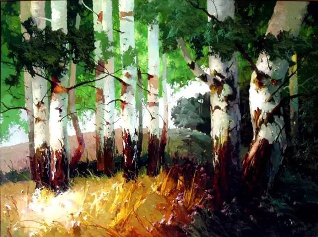 十大惊艳的风景油画,十大惊艳风景的油画