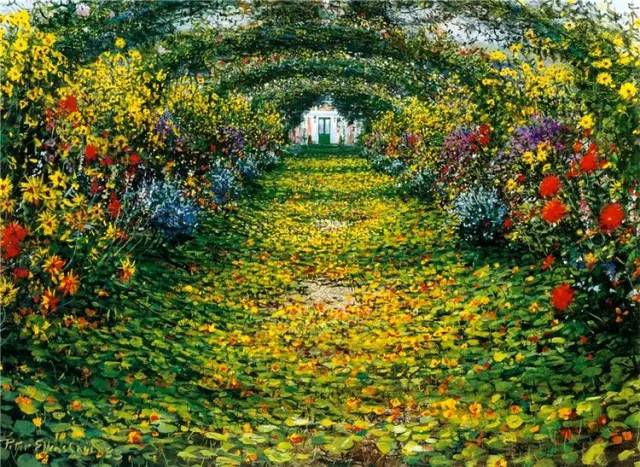 十大惊艳的风景油画,十大惊艳风景的油画