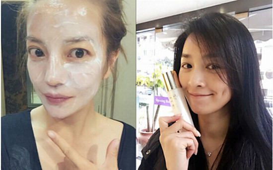 盘点做微商卖面膜的明星们张馨予被起诉而她最成功