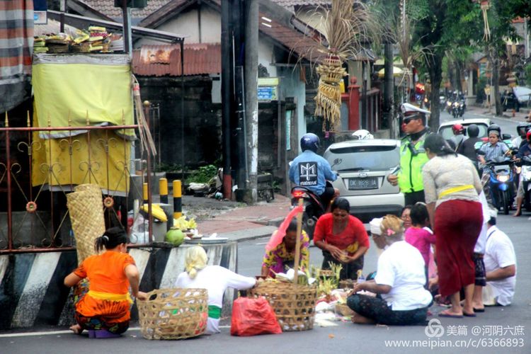 印度尼西亚巴厘岛印度教寺庙,巴厘岛最田园的热带风景