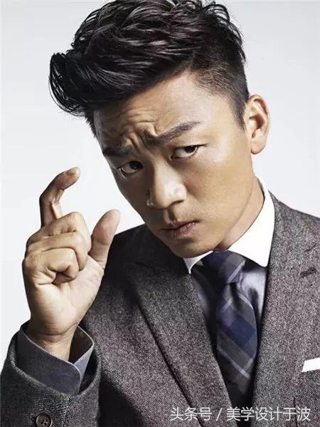 高中男生发型短发铲两边,男士短发型两边铲光自己剪