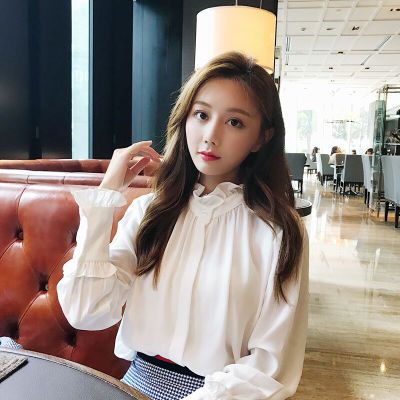 韩范复古减龄衬衫,韩系慵懒风气质衬衫