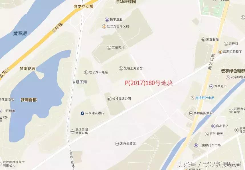 2017武汉土拍收官打响，白沙洲纯住宅地无悬念105899万熔断！