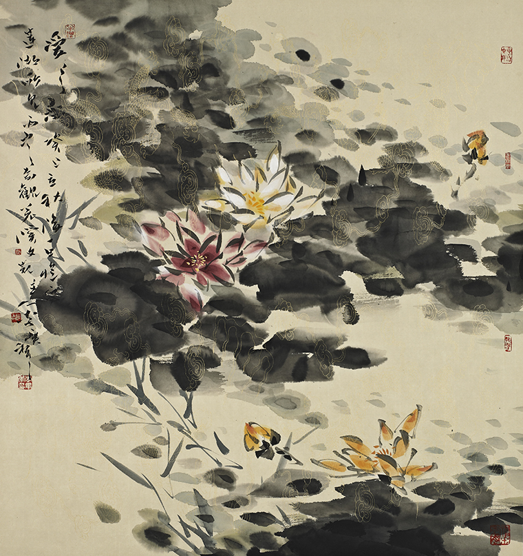 画家李庚一日一画,画家李庚作品价值