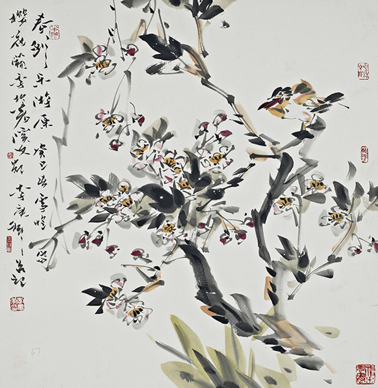 画家李庚一日一画,画家李庚作品价值