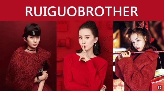 赵丽颖新年红色蝴蝶结造型,露背裙赵丽颖热巴刘诗诗