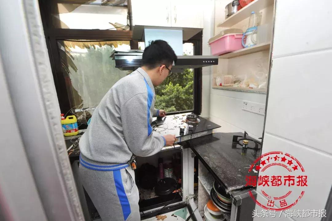 煤气灶爆炸震烂窗户玻璃原因,煤气灶因为隔热挡板爆裂