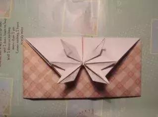 折好看的信封的教程,折美丽信封简单教程