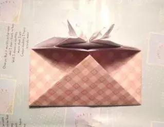 折好看的信封的教程,折美丽信封简单教程