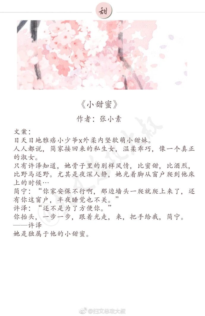 现言温馨甜宠文推荐,好看的甜宠文推荐高分