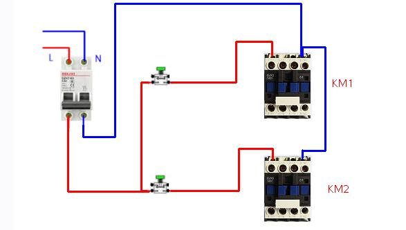 接触器接法及接线图讲解,接触器接线常识实物图