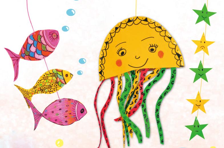 新年装饰手工幼儿园环创,幼儿园新年环创简单手工