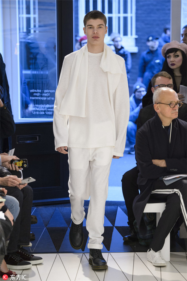 二线伦敦男装秀,2024伦敦时装周