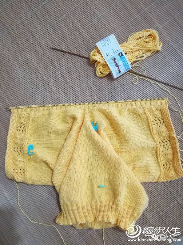 从上往下织宝宝带帽毛衣教程,婴儿分体套装开裆系扣春秋款
