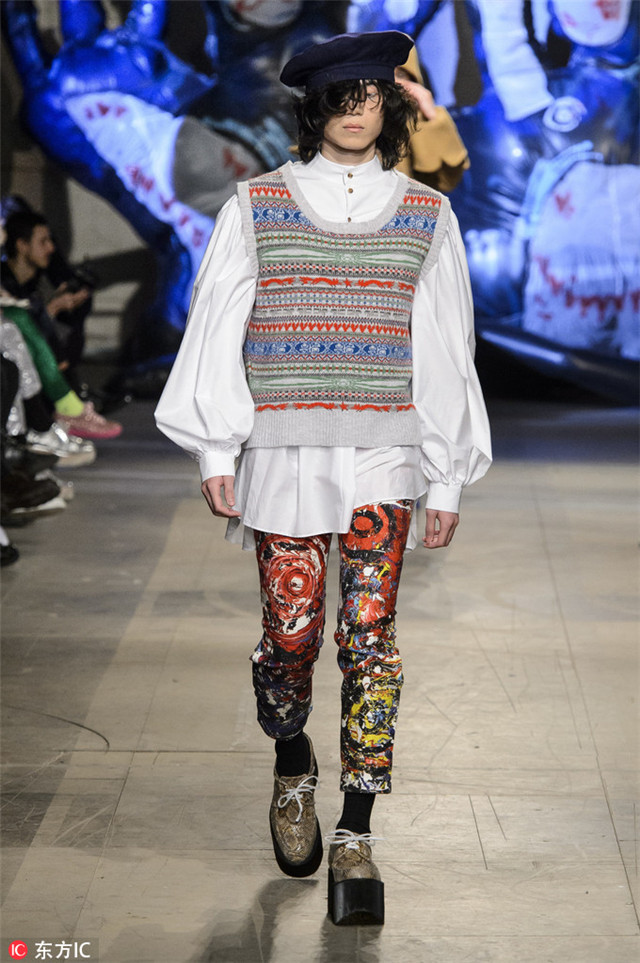 二线伦敦男装秀,2024伦敦时装周