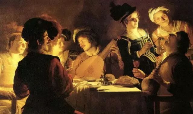 经典｜烛光下的艺术：光线更加强了艺术人物情绪的表现