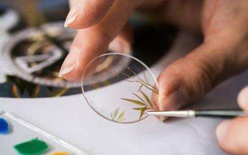 手表的珐琅是什么样的图片,手表的珐琅工艺流程是什么