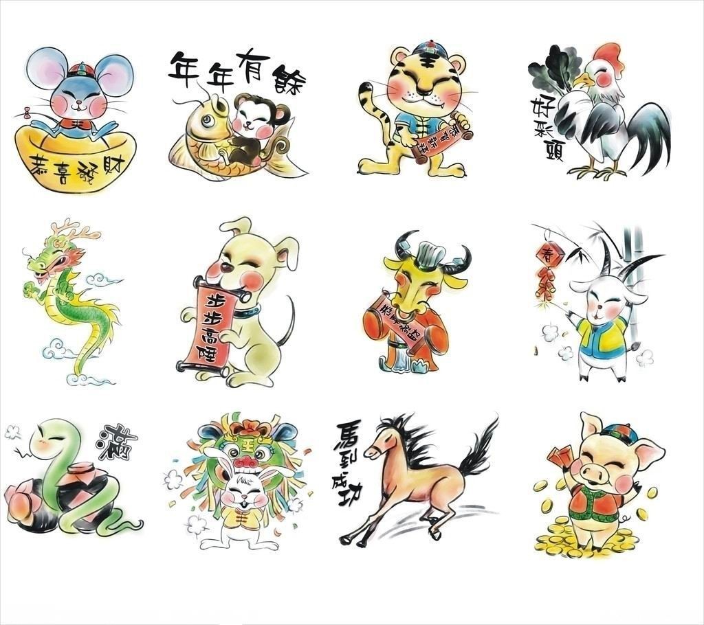 十二生肖婚姻最佳属相配对表,十二生肖配对合财绝配