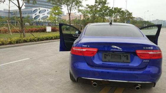 捷豹xel提车撕膜,捷豹xel抠掉奇瑞后的样子