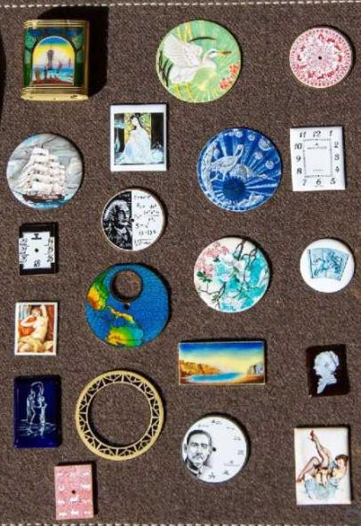 手表的珐琅是什么样的图片,手表的珐琅工艺流程是什么