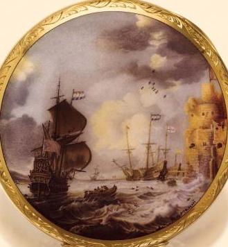 手表的珐琅是什么样的图片,手表的珐琅工艺流程是什么