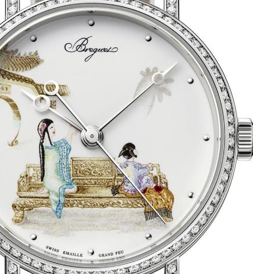 手表的珐琅是什么样的图片,手表的珐琅工艺流程是什么