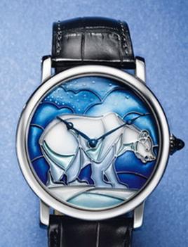 手表的珐琅是什么样的图片,手表的珐琅工艺流程是什么