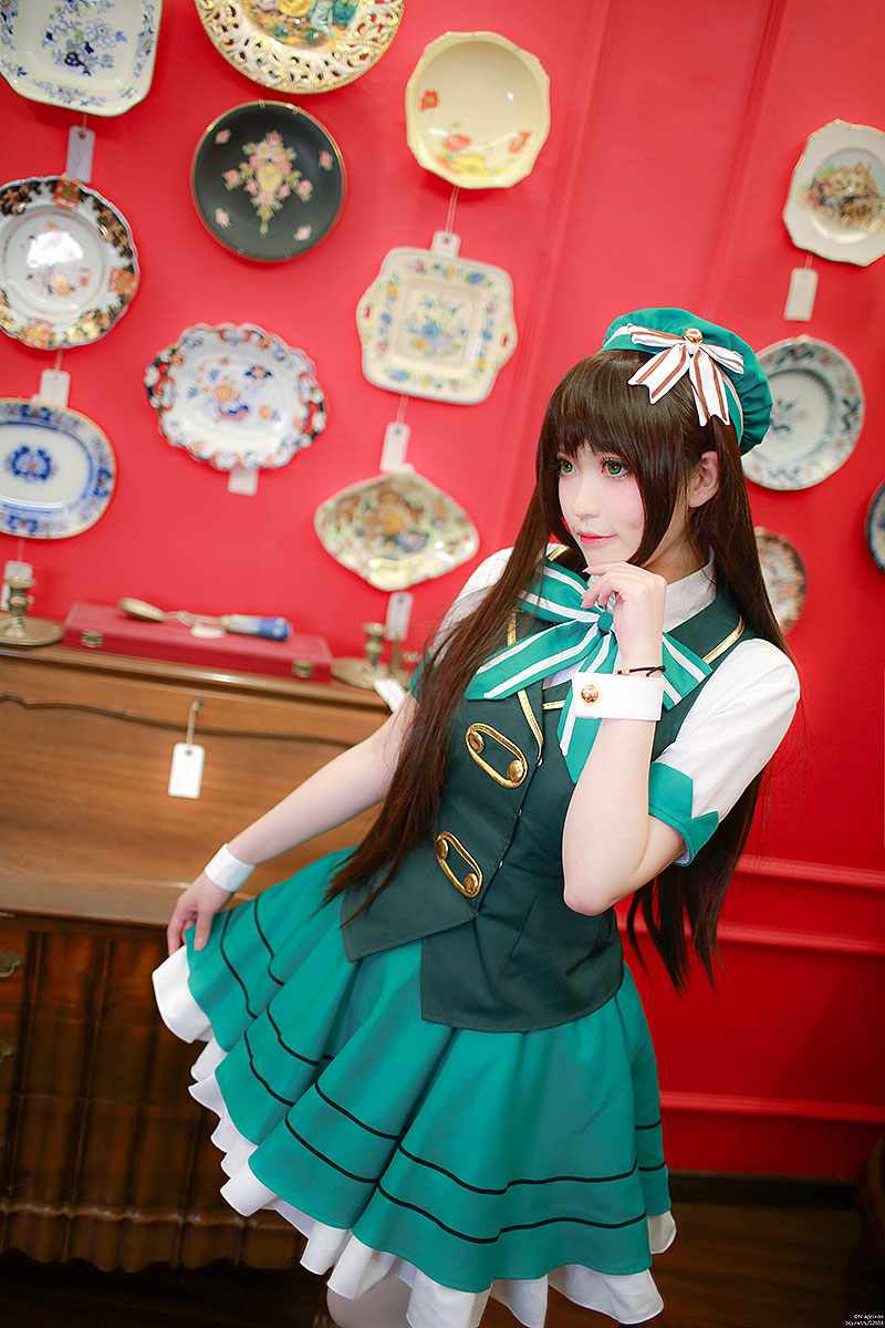 宇治松千夜cos眼妆,宇治松千夜粘土人