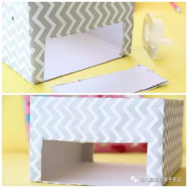 幼儿园纸盒足球手工,废物利用手工幼儿园足球