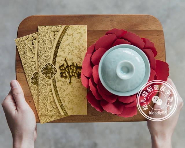 怎么用卡纸做牡丹花和郁金香,牡丹花手工制作卡纸小学